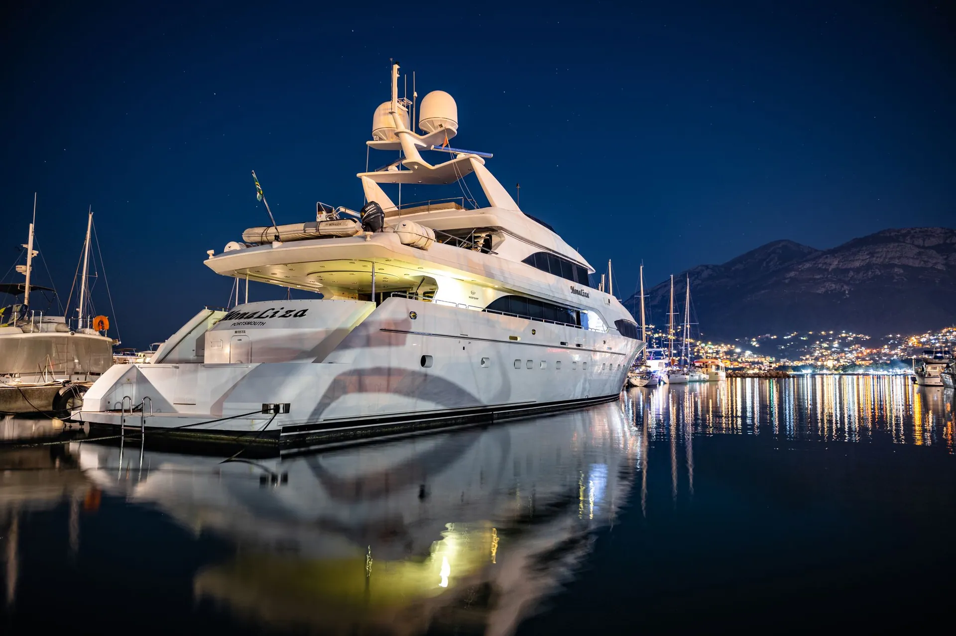 Vantage Yacht Management page hero